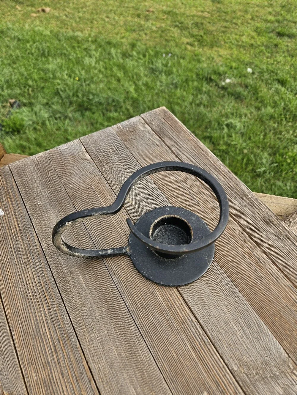 At Home sturdy black